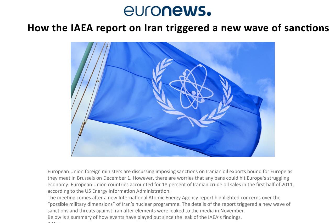 How the IAEA report on Iran triggered a new wave of sanctions