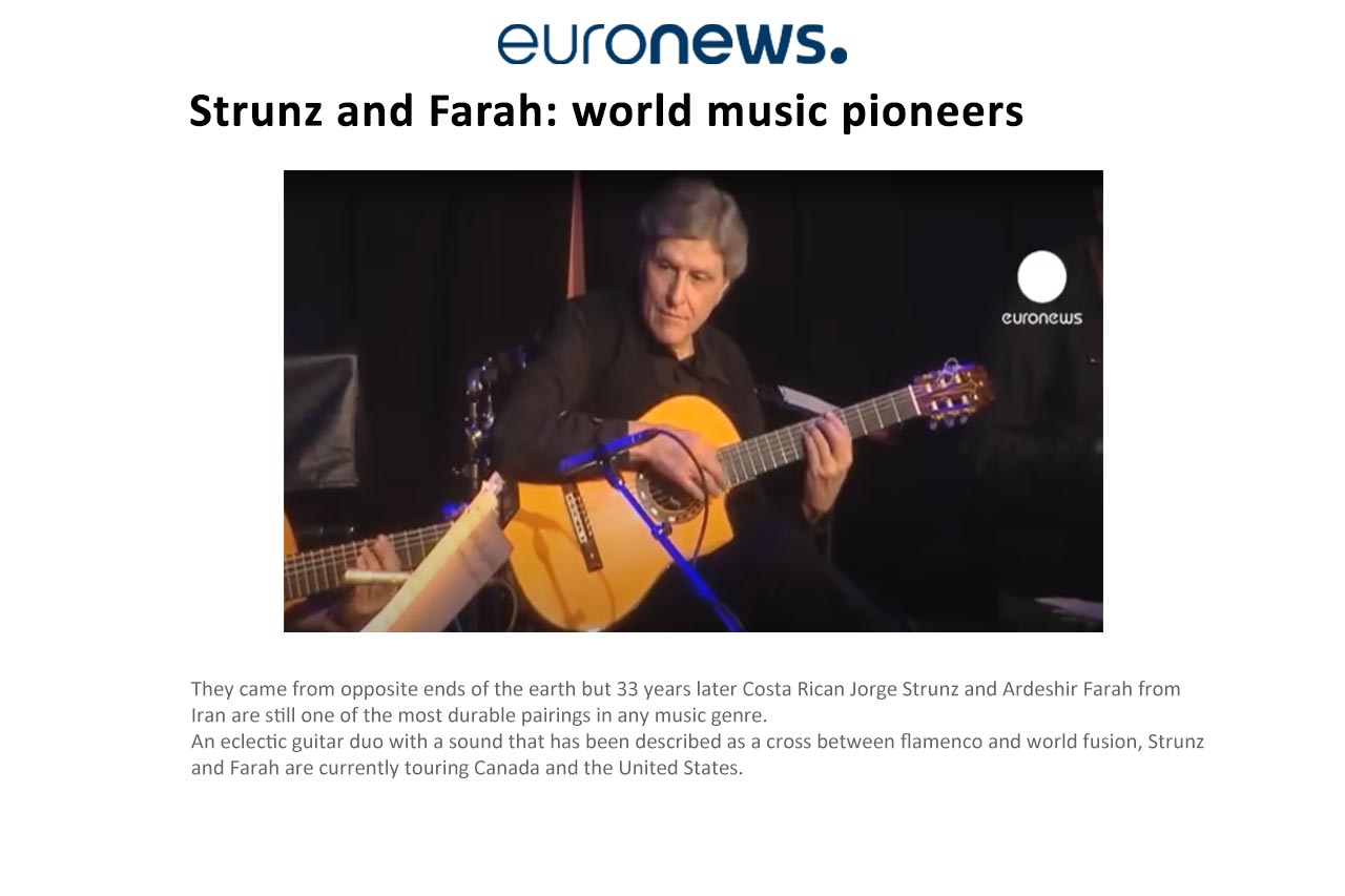 Strunz and Farah: World music pioneers