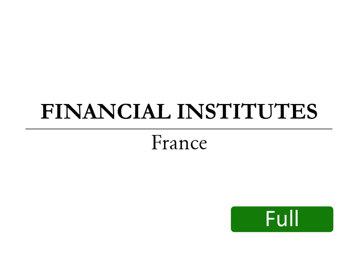 Financial Institutes: France