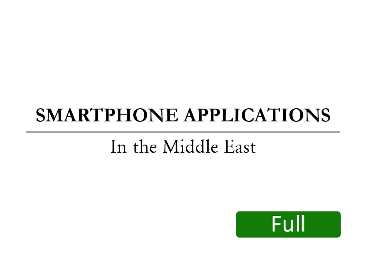 Smartphone Applications: Middle East