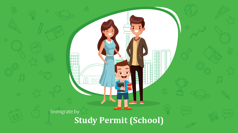 Motion Graphics: Timeline for Child’s Study Permit
