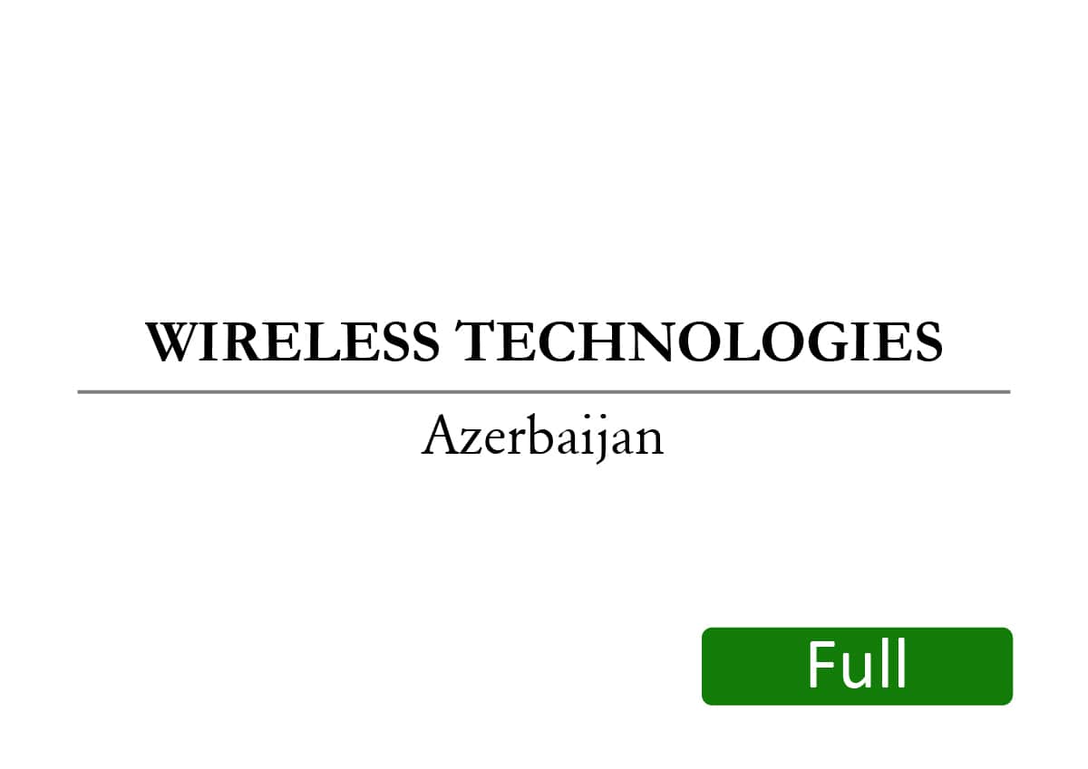 Wireless Technologies: Azerbaijan